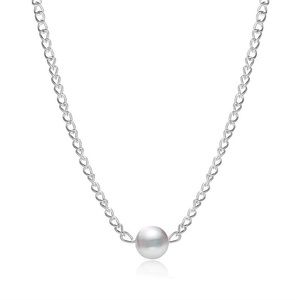 Simple Pearl Necklace